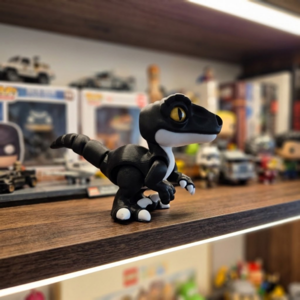 Figurka raptora 3D