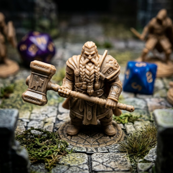 Drużyna 8 figurek D&D i RPG