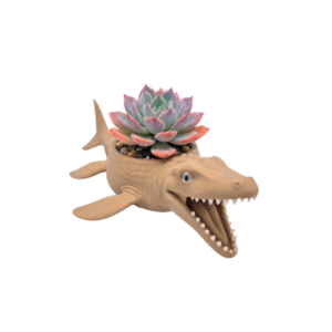 Doniczka 3D mozazaur