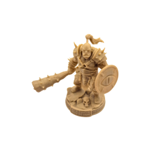 Ogr z maczugą 3D RPG