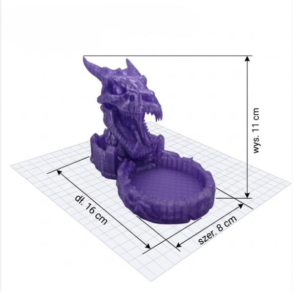 Fioletowa Wieża do kości Dice Tower
